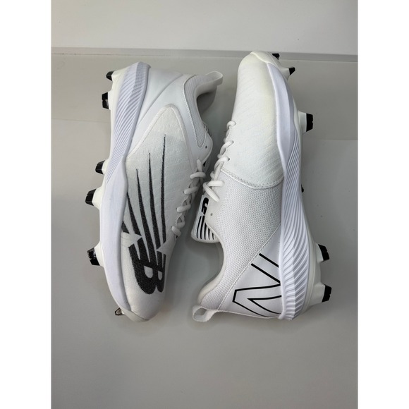New Balance Fuel Cell 4040v6 Baseball Cleats White Black‎ PL4040W6 Mens 12.5 NWB